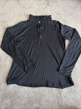 Columbia Women's Omniwick Black Half-Zip Performance Pullover